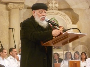 The church is led by Fr. Simaan (Simon), who serves the Christian garbage collectors among whom he built this church.