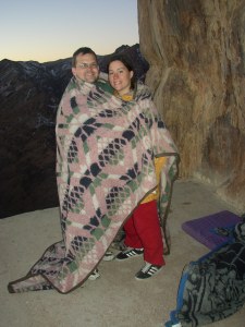 We made our trek in the winter; it would be hard to imagine doing now with our children