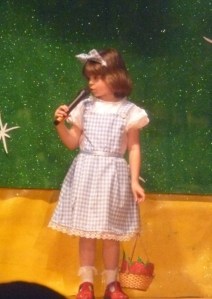 Hannah as Dorothy