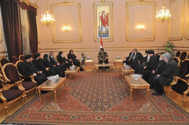 Also paying condolences were the ministers of social solidarity, health, and youth.