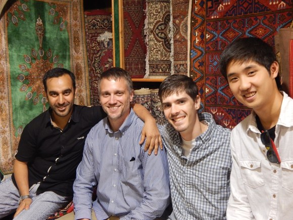 Staff, students, and local friends of the al-Amana Center