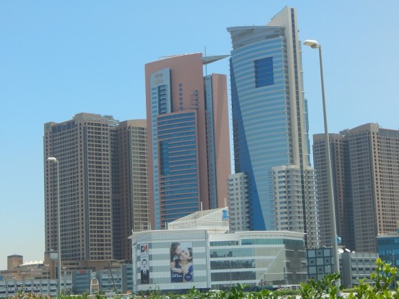 Not all churches are in buildings. In the Gloria Hotel in Dubai is the Fellowship of the Emirates, featured in the article as an example of Christian worship that is welcome but exists in legal limbo.